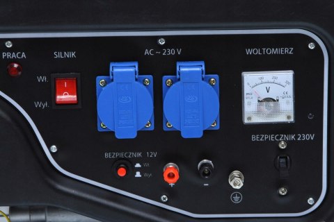 Agregat prądotwórczy przenośny jednofazowy Ripper 3000 W benzyna Agregat prądotwórczy przenośny jednofazowy Ripper 3000 W benzyna
