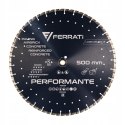 FERRATI TARCZA DIAMENTOWA TNĄCA PERFORMANTE Ø 500 MM x 25,4/20 MM