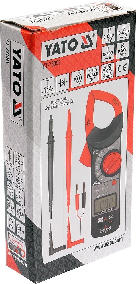 Multimetr cęgowy Yato YT-73091