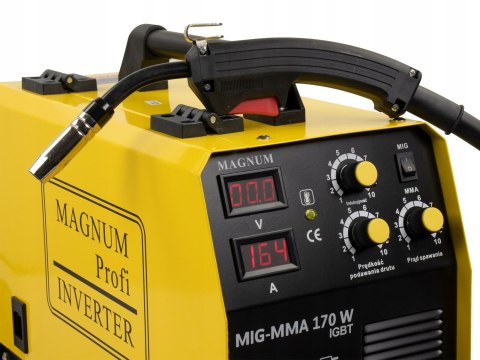 Półautomat spawalniczy MIG/MAG, MMA Magnum 30-160 A 230 V inwerter 170W MMA Półautomat spawalniczy MIG/MAG, MMA Magnum 30-160 A 230 V inwerter 170W MMA