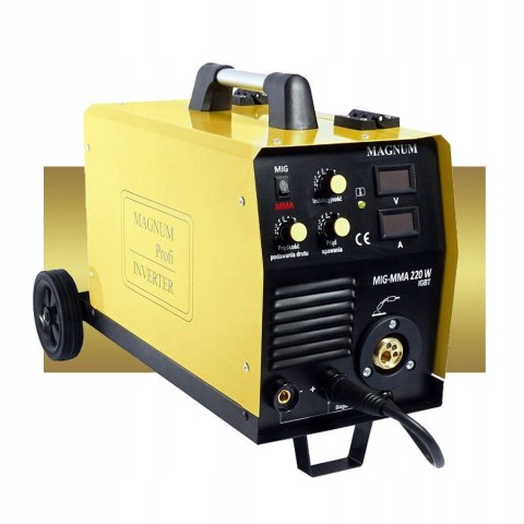 Półautomat spawalniczy MIG/MAG, MMA Magnum MIG 220W 30-200 A 230 V