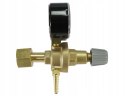 Reduktor butlowy CO2/Ar z dwoma manometrami Ideal mieszanka argonowa 20 bar