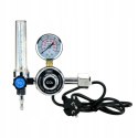 Reduktor gazu z rotametrem i podgrzewaczem 230V CO2 ARGON