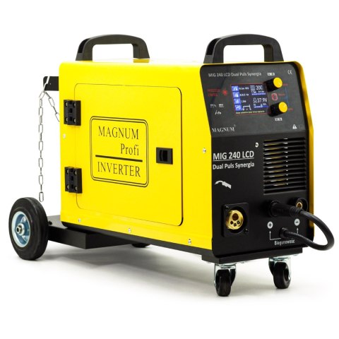 SPAWARKA MIGOMAT MAGNUM MIG 240 DUAL PULS LCD 3w1 SPAWARKA MIGOMAT MAGNUM MIG 240 DUAL PULS LCD 3w1