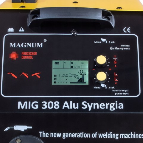 SPAWARKA MIGOMAT MAGNUM MIG 308 ALU SYNERGIA 400V SPAWARKA MIGOMAT MAGNUM MIG 308 ALU SYNERGIA 400V