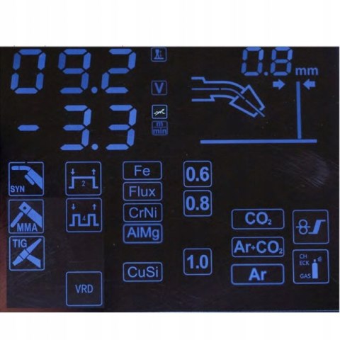 Spawarka inwertorowa Magnum MIG 209 ALU Synergia 40-200 A Spawarka inwertorowa Magnum MIG 209 ALU Synergia 40-200 A