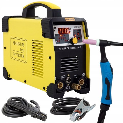 Spawarka inwertorowa Magnum TIG MAGNUM THF 203P XRS1 5-200 A Spawarka inwertorowa Magnum TIG MAGNUM THF 203P XRS1 5-200 A