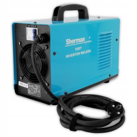 Spawarka inwertorowa Sherman 10-200 A 230 9,4 kVA MMA ARC 200C Spawarka inwertorowa Sherman 10-200 A 230 9,4 kVA MMA ARC 200C