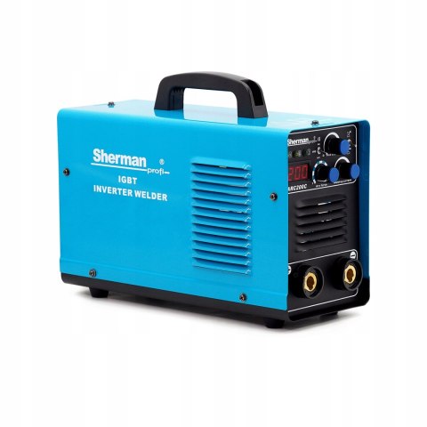 Spawarka inwertorowa Sherman 10-200 A 230 9,4 kVA MMA ARC 200C Spawarka inwertorowa Sherman 10-200 A 230 9,4 kVA MMA ARC 200C