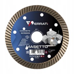 Tarcza diamentowa Ferrati Masetto 125mm do cięcia betonu cegły