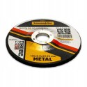 Tarcza do szlifowania metalu Baumajster B1021 125x6,0x22,23mm 10szt