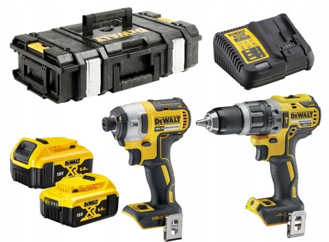 Zestaw Combo DeWalt DCK266P2 DCD796 + DCF887 2x5Ah Zestaw Combo DeWalt DCK266P2 DCD796 + DCF887 2x5Ah