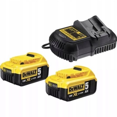 Zestaw elektronarzędzi DeWalt DCK2020P2T wiertarka + szlifierka 2xAku 5,0Ah Zestaw elektronarzędzi DeWalt DCK2020P2T wiertarka + szlifierka 2xAku 5,0Ah
