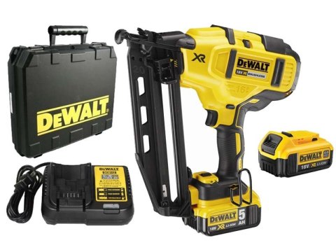 DEWALT GWOŹDZIARKA 18V 16Ga 32-63mm 2x5,0Ah BEZSZCZOTKOWA DCN660P2 DEWALT GWOŹDZIARKA 18V 16Ga 32-63mm 2x5,0Ah BEZSZCZOTKOWA DCN660P2