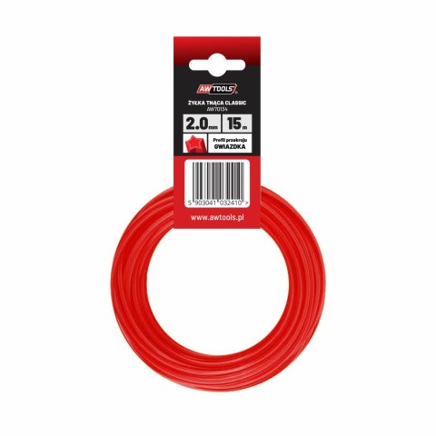 AWTOOLS ŻYŁKA TNĄCA CLASSIC 1,6x15m / GWIAZDKA AWTOOLS ŻYŁKA TNĄCA CLASSIC 1,6x15m / GWIAZDKA