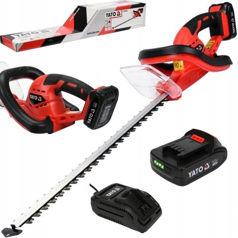 YATO NOŻYCE DO ŻYWOPŁOTU 18V 560mm 1x2,0Ah LI-ION YT-82832 YATO NOŻYCE DO ŻYWOPŁOTU 18V 560mm 1x2,0Ah LI-ION YT-82832