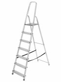 AWTOOLS DRABINA ALUMINIOWA 125kg 7 STOPNI WOLNOSTOJĄCA