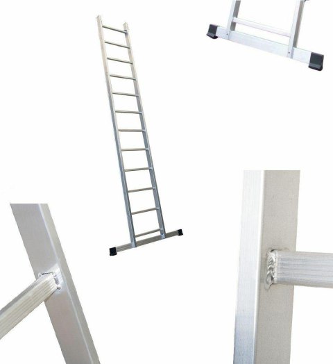 AWTOOLS DRABINA OPIERALNA 14 STOPNI 150KG AWTOOLS DRABINA OPIERALNA 14 STOPNI 150KG