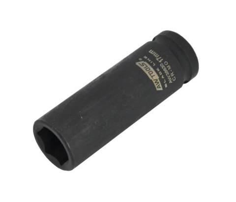 AWTOOLS NASADKA UDAROWA 6-KĄTNA 1/2" DŁUGA 21mm BLACK LINE