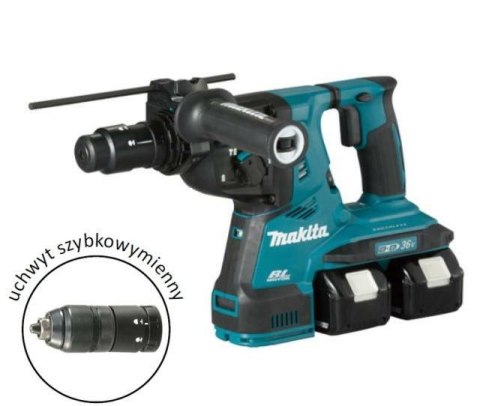 MAKITA MŁOT WIERCĄCO-KUJĄCY SDS-PLUS 2x18V 2,9J 2x5,0Ah +UCHWYT DHR280PT2J MAKITA MŁOT WIERCĄCO-KUJĄCY SDS-PLUS 2x18V 2,9J 2x5,0Ah +UCHWYT DHR280PT2J