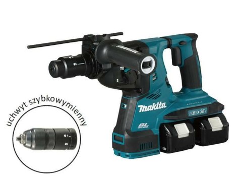 MAKITA MŁOT WIERCĄCO-KUJĄCY SDS-PLUS 2x18V 2,9J AVT 2x5,0Ah +UCHWYT DHR283T2JU MAKITA MŁOT WIERCĄCO-KUJĄCY SDS-PLUS 2x18V 2,9J AVT 2x5,0Ah +UCHWYT DHR283T2JU