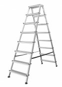 AWTOOLS DRABINA TABORET 8 STOPNI 125KG