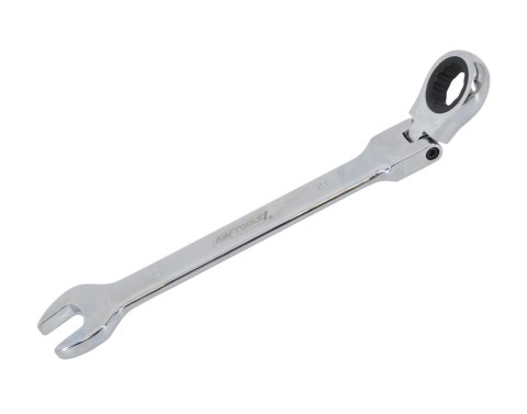 AWTOOLS KLUCZ PŁASKO-OCZKOWY Z GRZECHOTKĄ PRZEGUBOWY 13mm