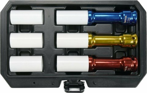 YATO ZESTAW NASADEK DŁUGICH UDAROWYCH 1/2" YATO ZESTAW NASADEK DŁUGICH UDAROWYCH 1/2"