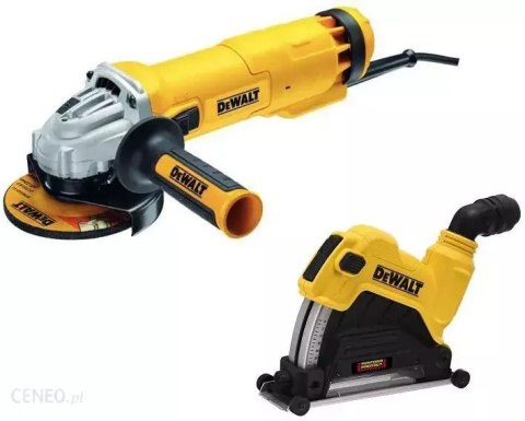 DEWALT.SZLIFIERKA KĄT.125/1400W DWE46107 + OSŁONA DO CIĘCIA BETONU DEWALT.SZLIFIERKA KĄT.125/1400W DWE46107 + OSŁONA DO CIĘCIA BETONU