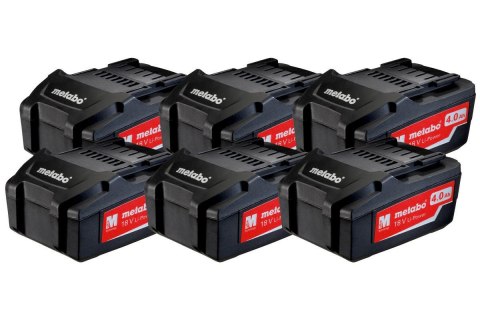 METABO AKUMULATOR 18V 4,0Ah x6