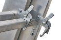AWTOOLS DRABINA ALUMINIOWA 2x7 150KG WIELOFUNKCYJNA 2-CZĘŚCIOWA