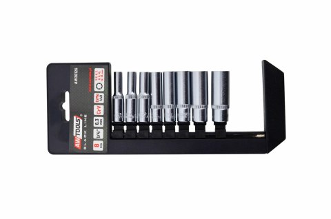 AWTOOLS ZESTAW NASADEK DŁUGICH 1/4" KOMPLET 8cz. / BL AWTOOLS ZESTAW NASADEK DŁUGICH 1/4" KOMPLET 8cz. / BL