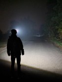 AWTOOLS BLACK LINE LATARKA CZOŁOWA TINRAY COB + CREE LED 3xAAA