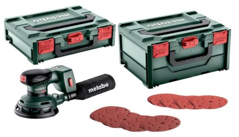 METABO SZLIFIERKA MIMOŚRODOWA SXA 18 LTX 125 BL CARCASS +AKCESORIA METABOX
