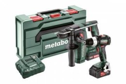 METABO ZESTAW COMBO 18V 2.5.2 (BS 18 LT BL + BH 18 LTX BL) 2,0+4,0Ah +METABOX