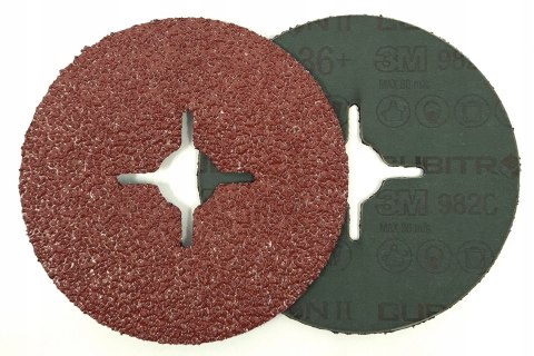 3M Dysk fibrowy 982C 127x22 P36+ CUBITRON II Fibra 3M Dysk fibrowy 982C 127x22 P36+ CUBITRON II Fibra