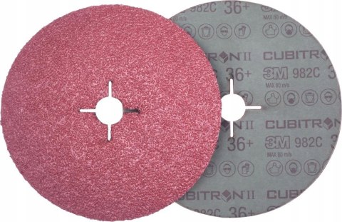 3M Dysk fibrowy 982C 127x22 P36+ CUBITRON II Fibra 3M Dysk fibrowy 982C 127x22 P36+ CUBITRON II Fibra