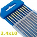 ELEKTRODA wolframowa ZŁOTA WL 15 2,4 x 175 mm TIG 10szt.