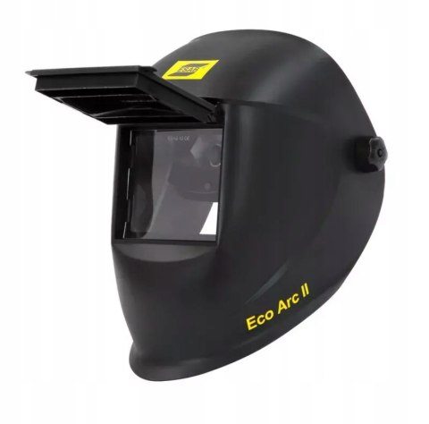 Przyłbica spawalnicza Esab Eco Arc II z uchylną podnoszoną szybką 90x110mm Przyłbica spawalnicza Esab Eco Arc II z uchylną podnoszoną szybką 90x110mm