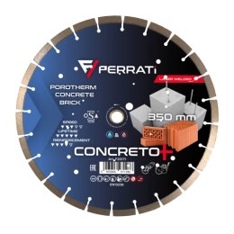 Tarcza diamentowa tnąca 1A1RSS C3-W 350mm 25,4-F4mm CONCRETO PLUS