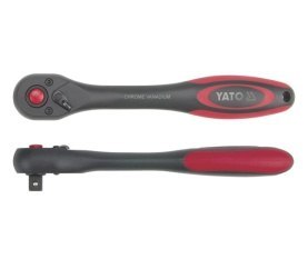 YATO GRZECHOTKA 1/2" PROSTA POWLEKANA - BLACK 0292 YATO GRZECHOTKA 1/2" PROSTA POWLEKANA - BLACK 0292