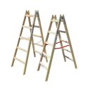 AWTOOLS DRABINA DREWNIANA 2x 6 STOPNI 150KG