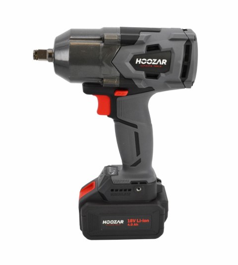 HOOZAR KLUCZ UDAROWY BEZSZCZOTKOWY 1/2" 18V 1x4.0Ah 600Nm IW20BL-M1 HOOZAR KLUCZ UDAROWY BEZSZCZOTKOWY 1/2" 18V 1x4.0Ah 600Nm IW20BL-M1