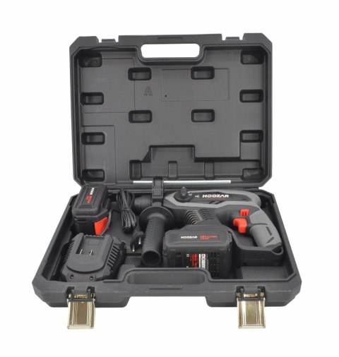 HOOZAR MŁOTOWIERTARKA BEZSZCZOTKOWA SDS+ 18V 2x4.0Ah 2.2J RH10BL-M2 HOOZAR MŁOTOWIERTARKA BEZSZCZOTKOWA SDS+ 18V 2x4.0Ah 2.2J RH10BL-M2