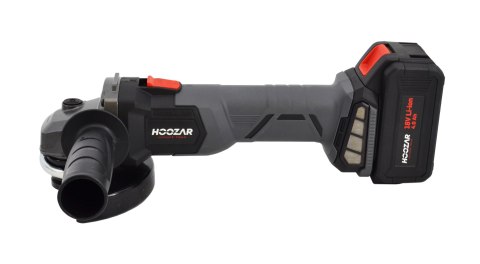 HOOZAR SZLIFIERKA KĄTOWA BEZSZCZOTKOWA 125mm 18V 1x4.0Ah AG25BL-M1 HOOZAR SZLIFIERKA KĄTOWA BEZSZCZOTKOWA 125mm 18V 1x4.0Ah AG25BL-M1