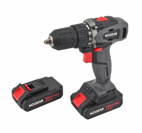 HOOZAR WKRĘTARKA BEZSZCZOTKOWA 18V 2x2.0Ah 45Nm CD45BL-D2 HOOZAR WKRĘTARKA BEZSZCZOTKOWA 18V 2x2.0Ah 45Nm CD45BL-D2