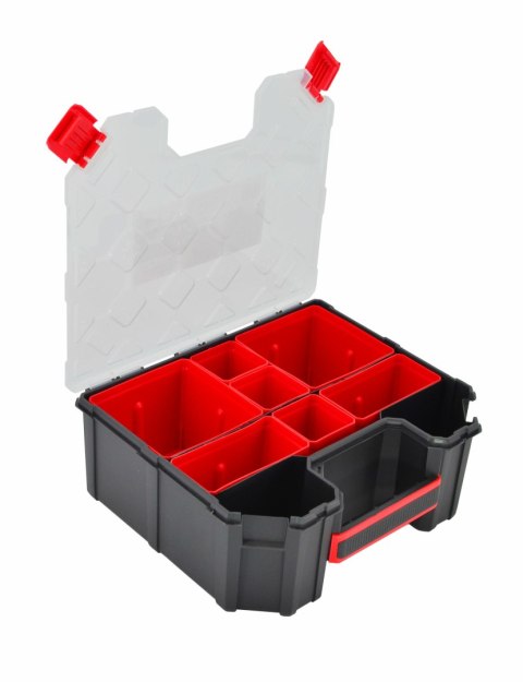 AWTOOLS ORGANIZER TAGER PLUS Z KUBEŁKAMI MAŁY 284x243x105mm AWTOOLS ORGANIZER TAGER PLUS Z KUBEŁKAMI MAŁY 284x243x105mm