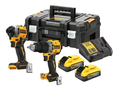DEWALT.ZESTAW COMBO 18V WKĘTARKA UDAROWA DCD805 + ZAKRĘTARKA DCF850 2x5,0Ah POWERSTACK DCK2050H2T DEWALT.ZESTAW COMBO 18V WKĘTARKA UDAROWA DCD805 + ZAKRĘTARKA DCF850 2x5,0Ah POWERSTACK DCK2050H2T