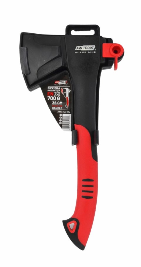 AWTOOLS SIEKIERA Z KLINEM 700g PEŁNY KOMPOZYT BLACK LINE AWTOOLS SIEKIERA Z KLINEM 700g PEŁNY KOMPOZYT BLACK LINE