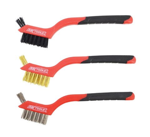 AWTOOLS SZCZOTKI DRUCIANE MINI KOMPLET 3szt. AWTOOLS SZCZOTKI DRUCIANE MINI KOMPLET 3szt.